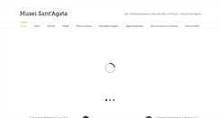 Desktop Screenshot of museisantagata.it